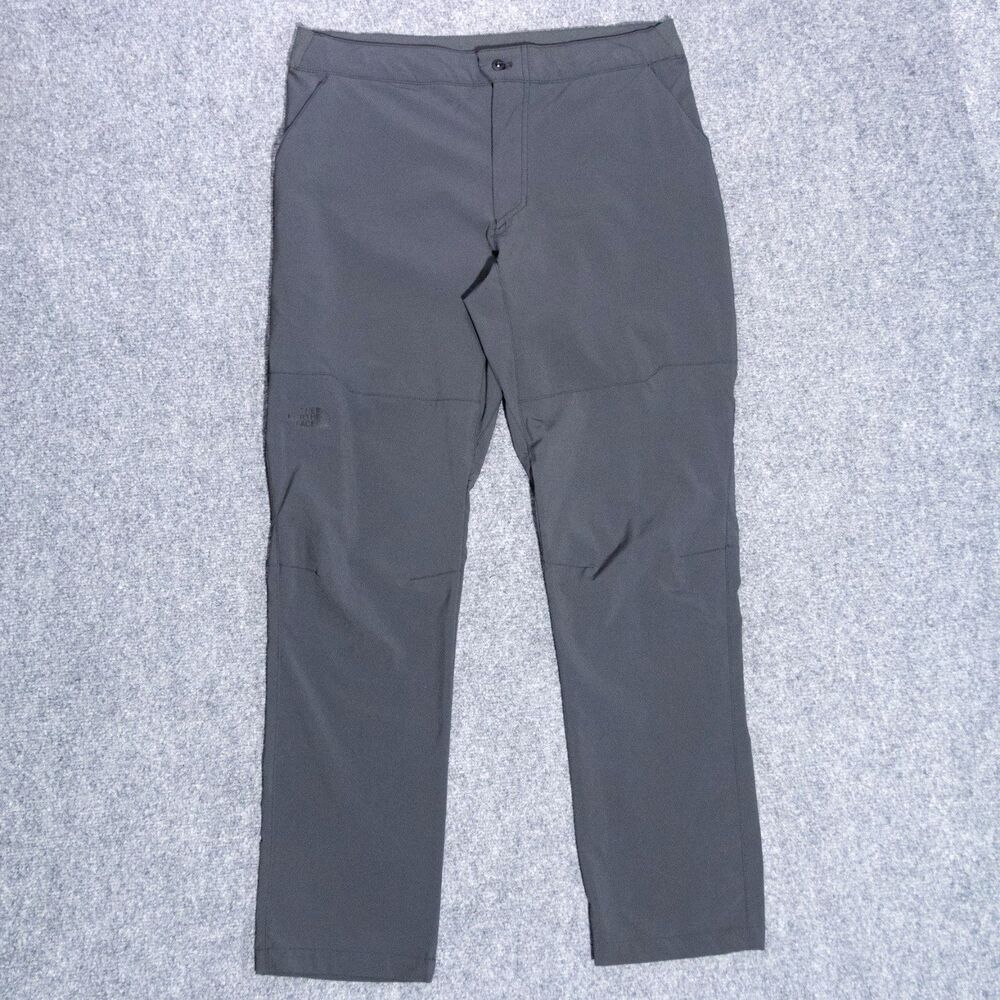 The North Face Paramount Active Pants Men's 34x31 Gray Stretch Hiking Outdoor